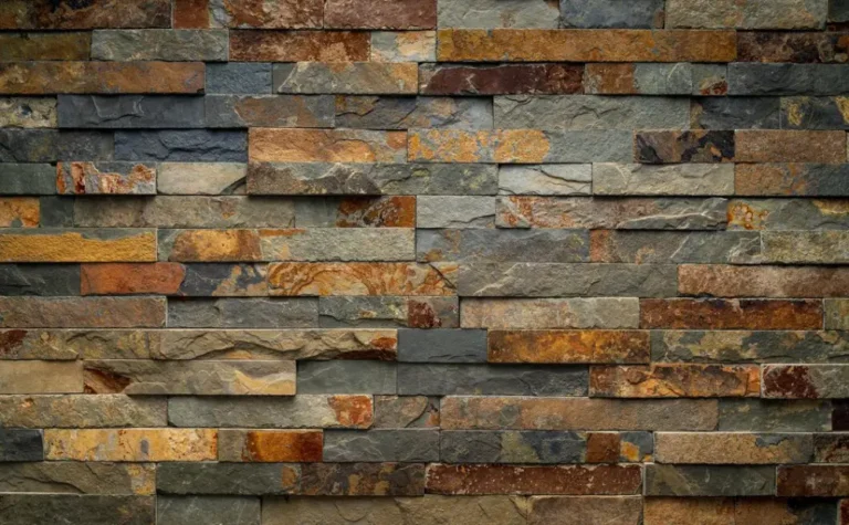 Exterior material choice for brick stone and concrete