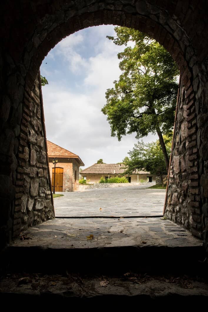 Stone garage surround Brampton exterior refacing