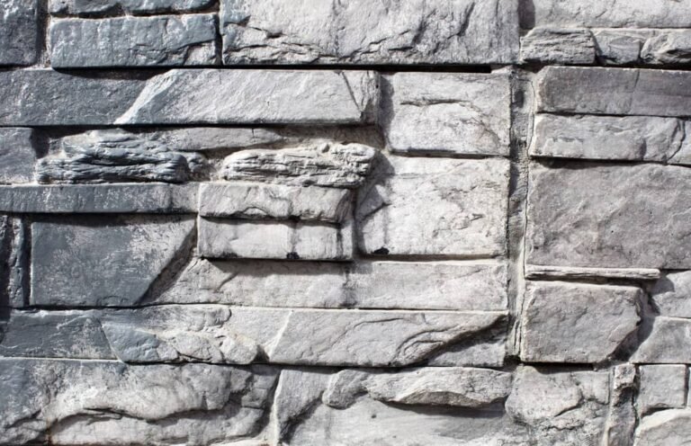 Stone siding transition Oshawa exterior renovation