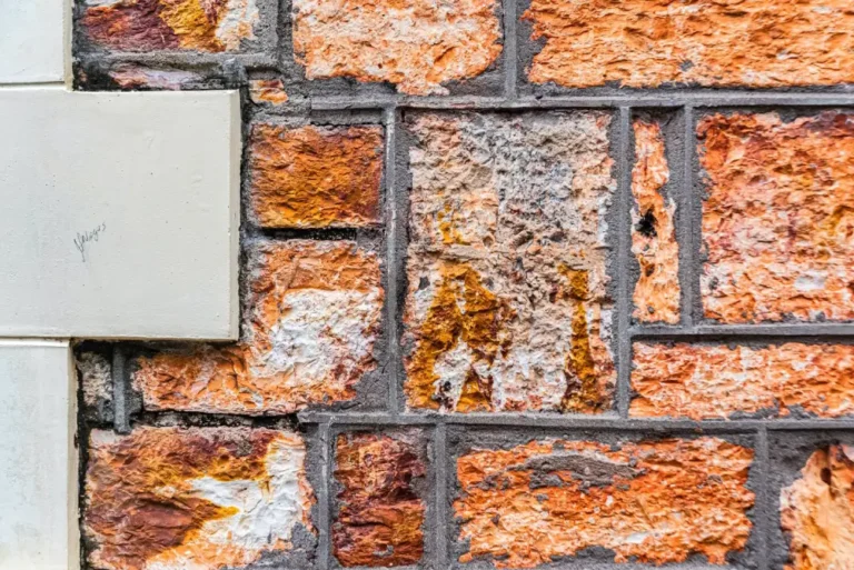 Brick ledge repair Burlington exterior foundation inspection